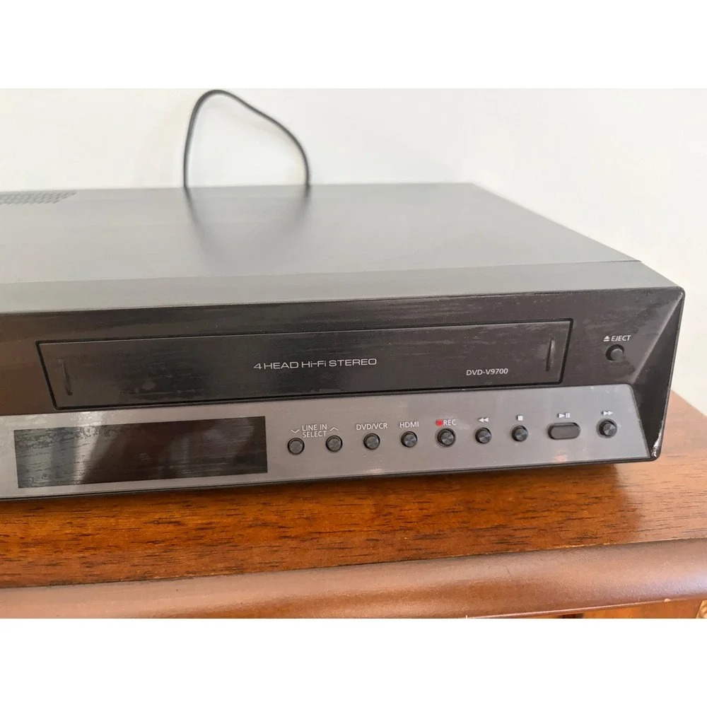 Samsung DVD-V9700 VCR &‎ DVD Player No Remote VHS Does Not Work DVD Does Work
